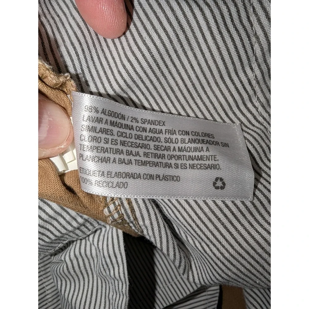 Goodfellow & Co Hennepin Chino Pants Mens 38x32 Khaki Very Good Straight Fit